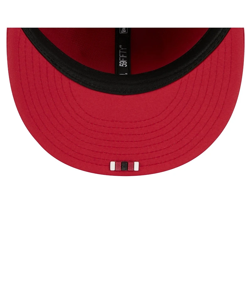New Era Men's Cardinal Arizona Cardinals 2025 Sideline 59FIFTY Fitted Hat