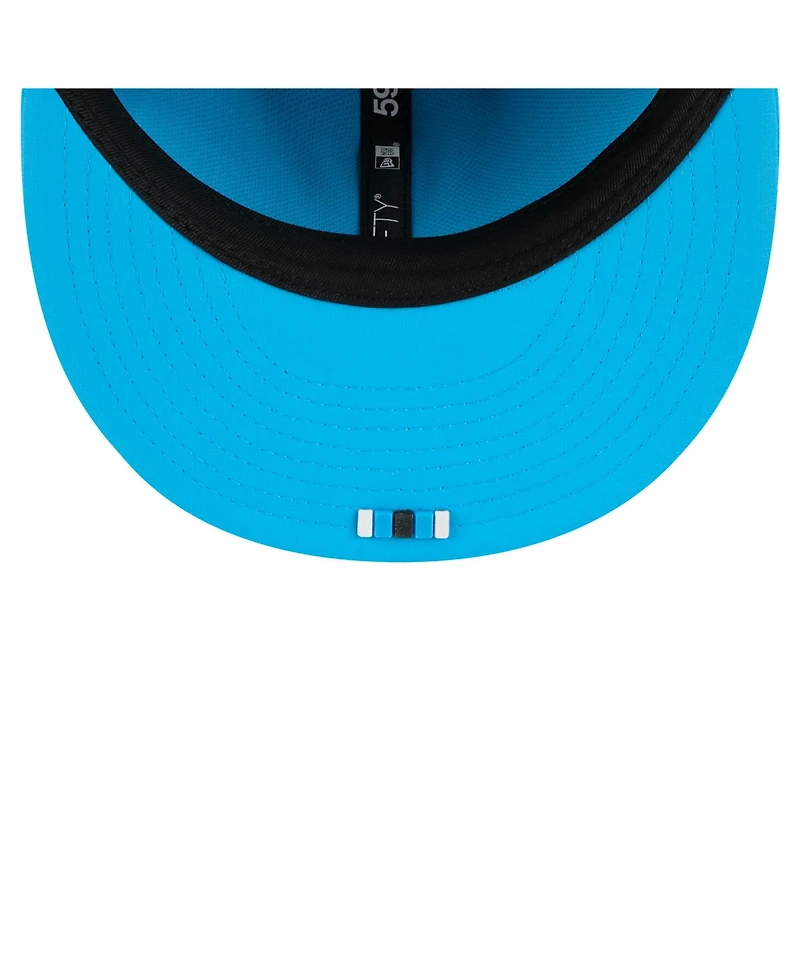 New Era Men's Carolina Panthers 2025 Sideline 59FIFTY Fitted Hat