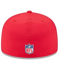 New Era Men's Red Kansas City Chiefs 2025 Sideline 59FIFTY Fitted Hat