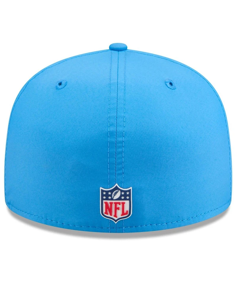 New Era Men's Powder Blue Los Angeles Chargers 2025 Sideline 59FIFTY Fitted Hat