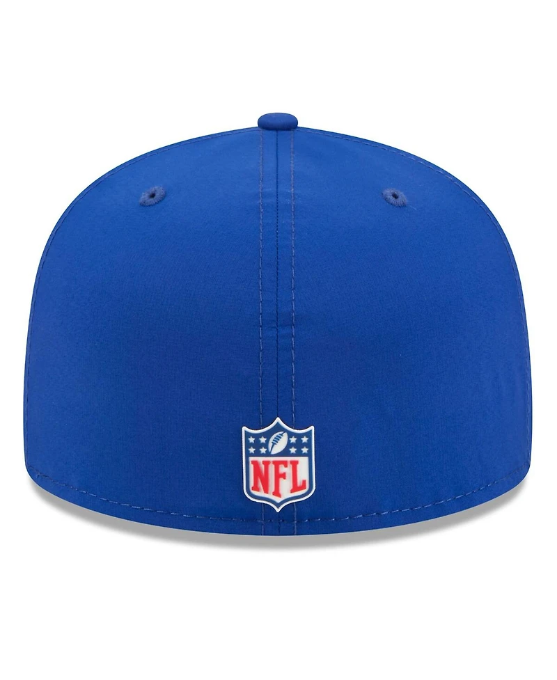 New Era Men's Royal York Giants 2025 Sideline 59FIFTY Fitted Hat