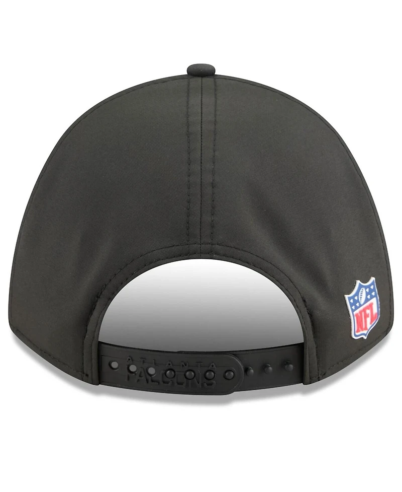 New Era Big Boys and Girls Black Atlanta Falcons 2025 Sideline 9FORTY Adjustable Hat
