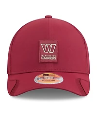 New Era Big Boys and Girls Burgundy Washington Commanders 2025 Sideline 9FORTY Adjustable Hat