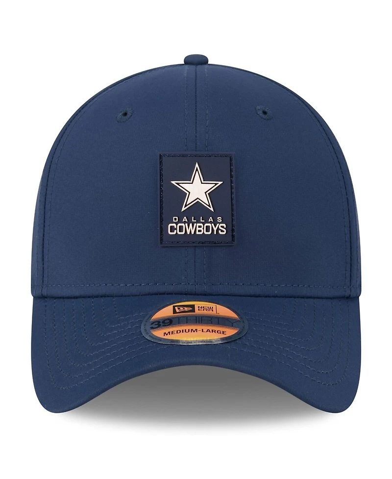 New Era Men's Navy Dallas Cowboys 2025 Sideline 39THIRTY Flex Hat