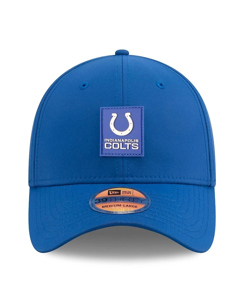 New Era Men's Royal Indianapolis Colts 2025 Sideline 39THIRTY Flex Hat