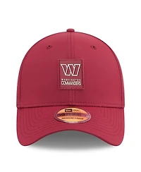 New Era Men's Burgundy Washington Commanders 2025 Sideline 39THIRTY Flex Hat