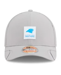 New Era Men's Gray Carolina Panthers 2025 Sideline M-crown 9FORTY Adjustable Hat