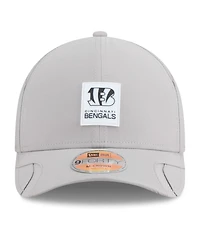 New Era Men's Gray Cincinnati Bengals 2025 Sideline M-Crown 9FORTY Adjustable Hat