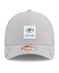 New Era Men's Green Green Bay Packers 2025 Sideline M-crown 9FORTY Adjustable Hat