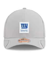 New Era Men's Gray New York Giants 2025 Sideline M-crown 9FORTY Adjustable Hat