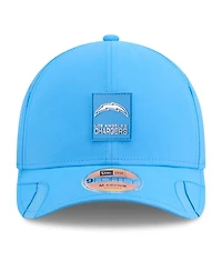 New Era Men's Powder Blue Los Angeles Chargers 2025 Sideline M-crown 9FORTY Adjustable Hat