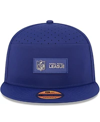 New Era Men's Blue Nfl 2025 Sideline Split Panel 9FIFTY Snapback Hat