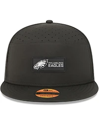 New Era Men's Philadelphia Eagles 2025 Sideline Split Panel 9FIFTY Snapback Hat