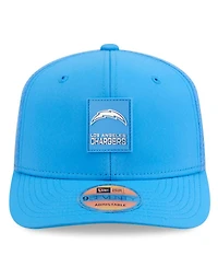 New Era Men's Powder Blue Los Angeles Chargers 2025 Sideline 9SEVENTY Trucker Adjustable Hat
