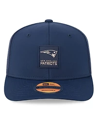 New Era Men's Navy New England Patriots 2025 Sideline 9SEVENTY Trucker Adjustable Hat
