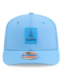 New Era Men's Light Blue Houston Oilers 2025 Sideline Gridiron Classics 9SEVENTY Trucker Adjustable Hat
