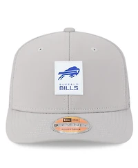 New Era Men's Gray Buffalo Bills 2025 Sideline 9SEVENTY Adjustable Trucker Hat