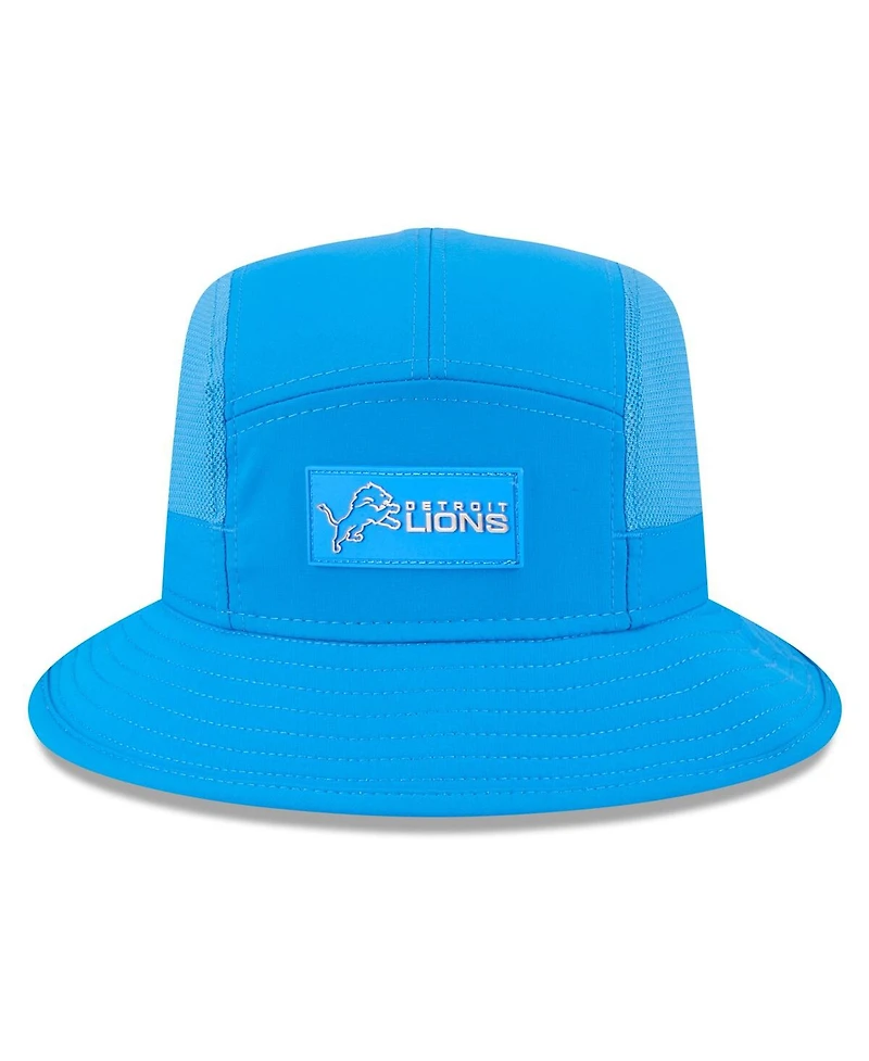 New Era Men's Blue Detroit Lions 2025 Sideline Bucket Hat