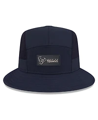 New Era Men's Navy Houston Texans 2025 Sideline Bucket Hat