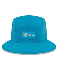 New Era Men's Teal Jacksonville Jaguars 2025 Sideline Bucket Hat