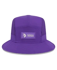 New Era Men's Purple Minnesota Vikings 2025 Sideline Bucket Hat
