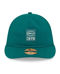 New Era Men's Green York Jets 2025 Sideline Retro Crown 59FIFTY Fitted Hat