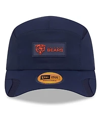 New Era Men's Navy Chicago Bears 2025 Sideline Runner Adjustable Hat