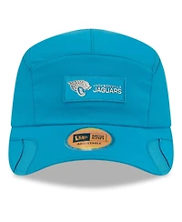 New Era Men's Teal Jacksonville Jaguars 2025 Sideline Runner Adjustable Hat