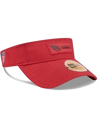 New Era Men's Cardinal Arizona Cardinals 2025 Sideline Visor Hat