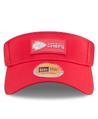 New Era Men's Red Kansas City Chiefs 2025 Sideline Visor Hat