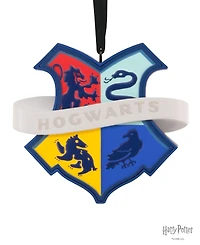 Hallmark Harry Potter Hogwarts Crest Christmas Tree Ornament
