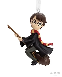 Hallmark Harry Potter on Broom Stylized Christmas Tree Ornament