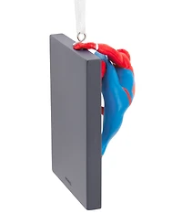 Hallmark Marvel Spider-Man on Window Christmas Tree Ornament