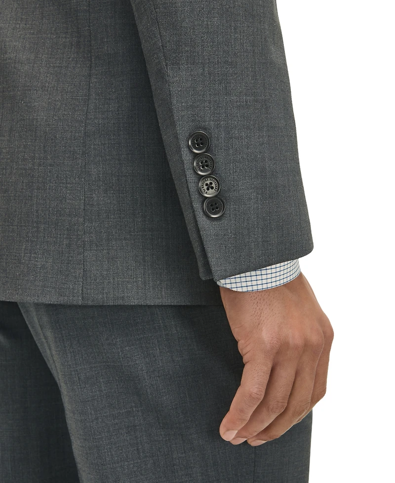B by Brooks Brothers Men's Classic-Fit Stretch Wool Blend Suit Separates Jacket