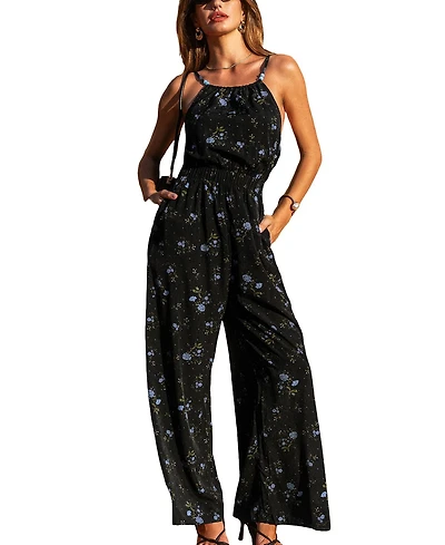 Cupshe Women's Petals and All Floral Jumpsuit