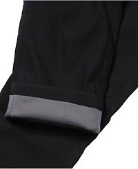Lands' End Boys Iron Knee Stretch Jersey Lined Pull On Pants