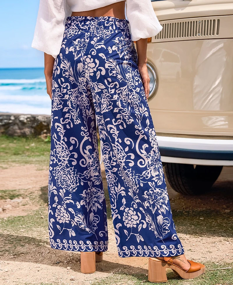 Cupshe Women's Bloom on By Floral Pants