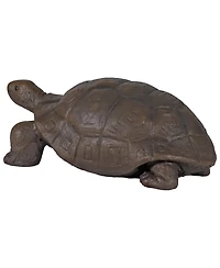 Indoor/Outdoor Glass Fiber Reinforced Concrete Talia the Tortoise Patio Garden Yard Entryway Decorative Statue - 29"