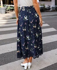 Cupshe Women's Days Like This Floral Maxi Skirt