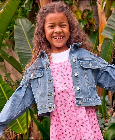 Lands' End Girls Denim Jacket