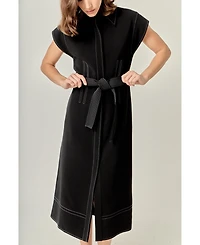 English Factory Women's Fall Printed Midi Dress