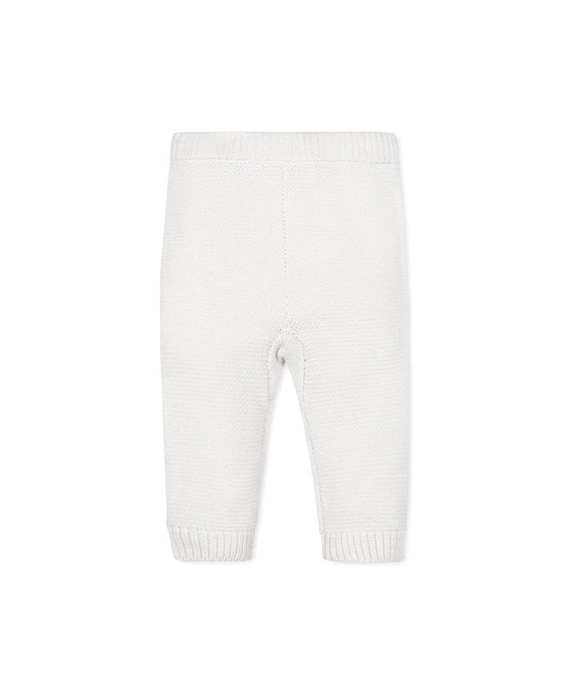 Hope & Henry Baby Organic Long Sleeve Shawl Collar Cardigan & Legging Sweater Set, Infant