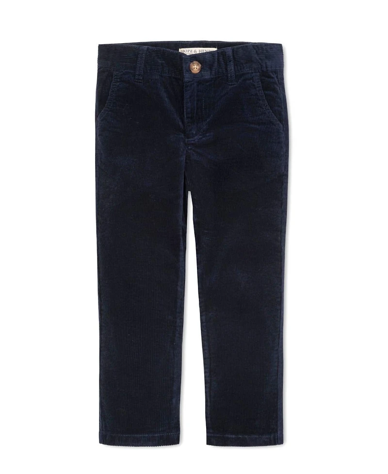 Hope & Henry Little and Big Boys' Organic Corduroy Pant