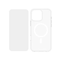 Case-Mate Protection Pack Tough MagSafe Case and Glass Screen Protector for Apple iPhone 16 Pro Max-Clear