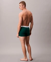 Calvin Klein Men's 3-Pack Icon Stretch Low Rise Trunks