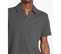 Michael Kors Men's Dense Rib Johnny Collar T-Shirt