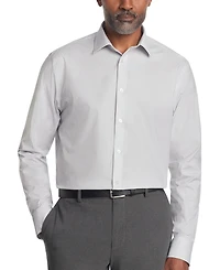 Calvin Klein Men's Refined Cotton Stretch Regular Fit Dress Shirt