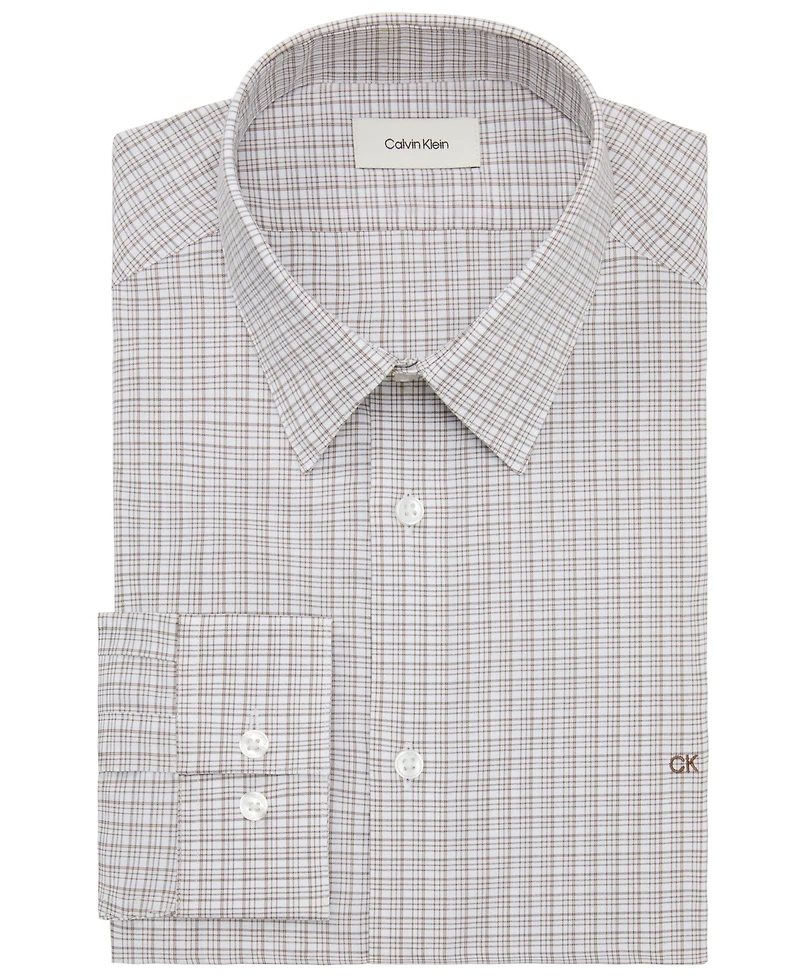 Calvin Klein Men's Stretch Collar Slim Fit Dress Shirt