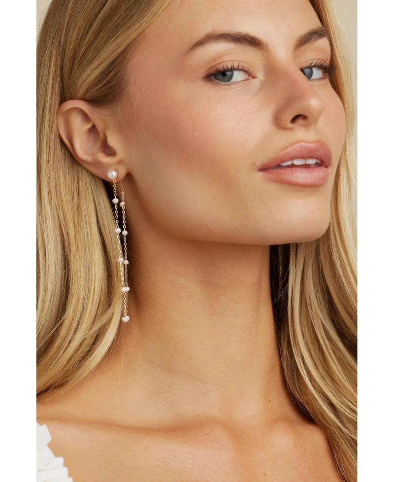 Lara Pearl Drop Earrings