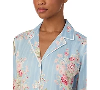 Lauren Ralph Women's Floral Print Pajama Set